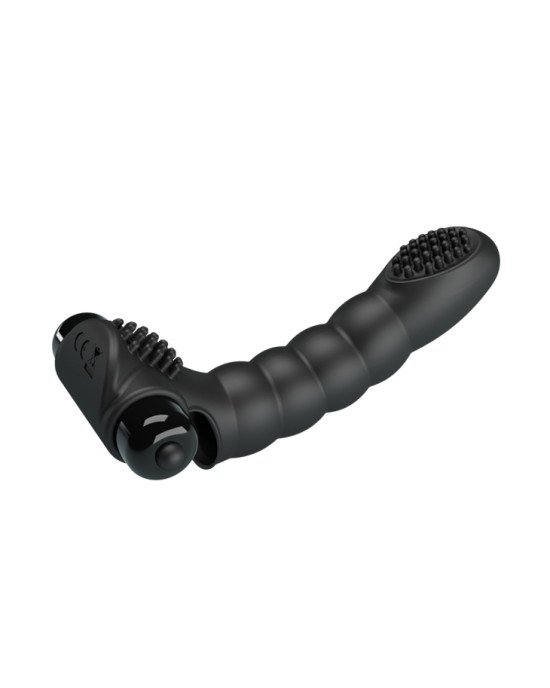 Насадка на палець - Pretty Love Alexander Finger Vibrator Black Насадка на палець - Pretty Love Alexander Finger Vibrator Black