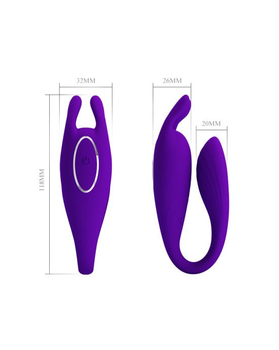 Вібратор - Pretty Love Bill Stimulator Purple Вібратор - Pretty Love Bill Stimulator Purple