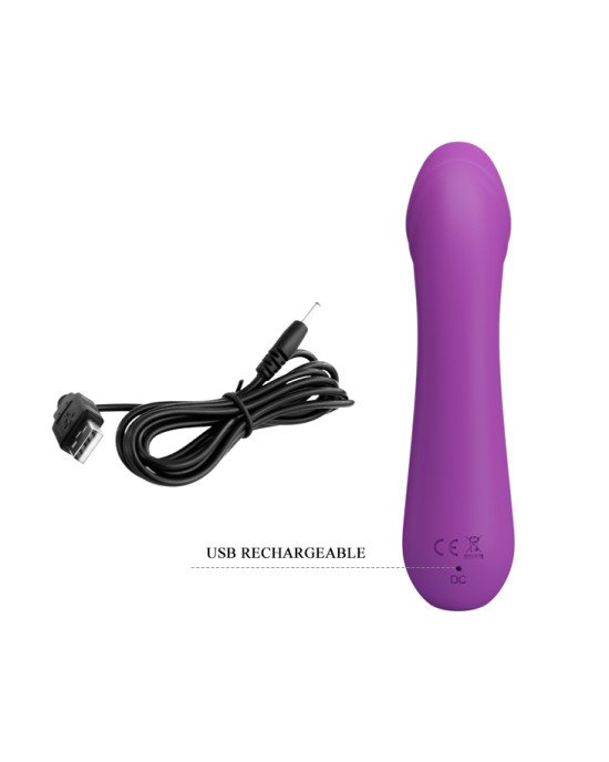 Вібратор - Pretty Love Cetus Vibrator Purple Вібратор - Pretty Love Cetus Vibrator Purple