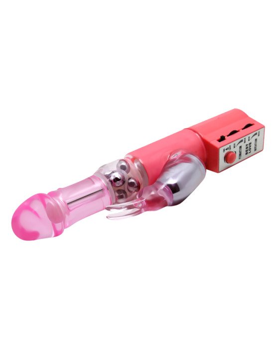 Hi-tech вібратор - Pretty Love Christina Vibrator with Bunny Pink Hi-tech вібратор - Pretty Love Christina Vibrator with Bunny Pink