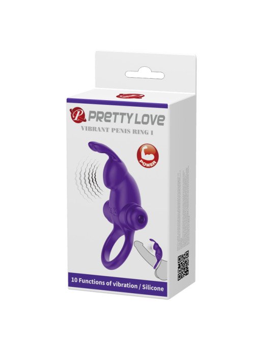 Ерекційне кільце - Pretty Love Vibrant Penis Ring I Purple Ерекційне кільце - Pretty Love Vibrant Penis Ring I Purple