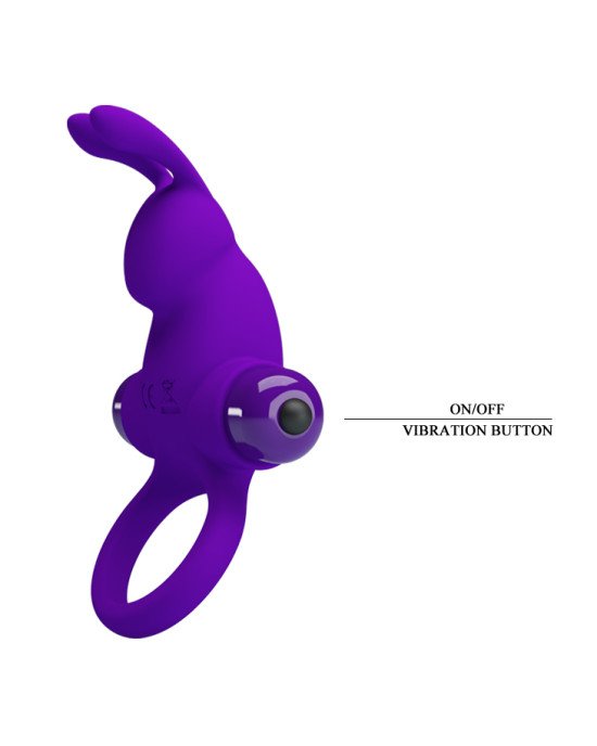 Ерекційне кільце - Pretty Love Vibrant Penis Ring I Purple Ерекційне кільце - Pretty Love Vibrant Penis Ring I Purple