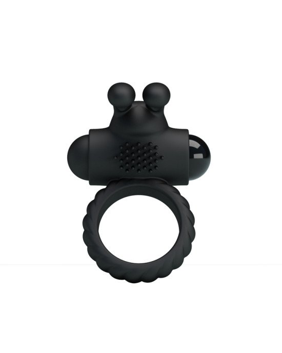 Ерекційне кільце - Pretty Love Eudora Penis Ring Black Ерекційне кільце - Pretty Love Eudora Penis Ring Black