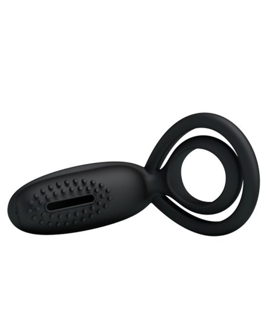 Ерекційне кільце - Pretty Love Esther Penis Ring Black Ерекційне кільце - Pretty Love Esther Penis Ring Black