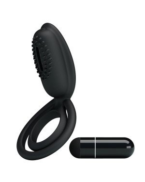 Ерекційне кільце - Pretty Love Esther Penis Ring Black Ерекційне кільце - Pretty Love Esther Penis Ring Black
