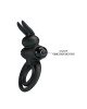 Ерекційне кільце - Pretty Love Vibrant Penis Ring III Black Ерекційне кільце - Pretty Love Vibrant Penis Ring III Black