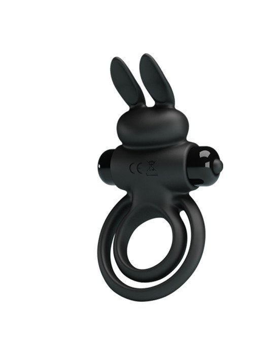 Ерекційне кільце - Pretty Love Vibrant Penis Ring III Black Ерекційне кільце - Pretty Love Vibrant Penis Ring III Black