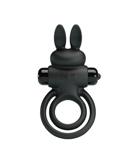 Ерекційне кільце - Pretty Love Vibrant Penis Ring III Black Ерекційне кільце - Pretty Love Vibrant Penis Ring III Black