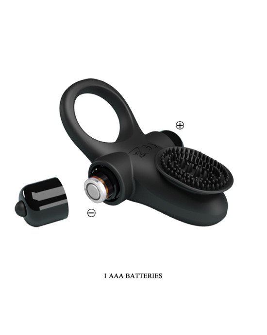 Ерекційне кільце - Pretty Love Vibrant Penis Ring II Black Ерекційне кільце - Pretty Love Vibrant Penis Ring II Black