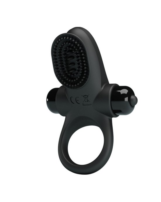Ерекційне кільце - Pretty Love Vibrant Penis Ring II Black Ерекційне кільце - Pretty Love Vibrant Penis Ring II Black