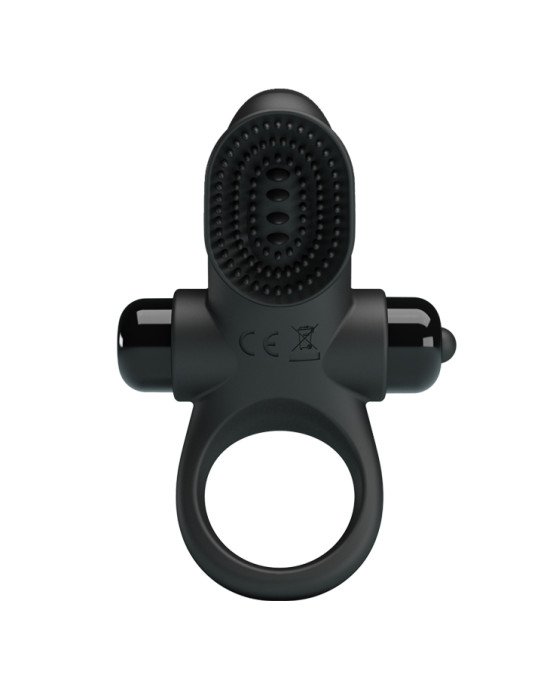 Ерекційне кільце - Pretty Love Vibrant Penis Ring II Black Ерекційне кільце - Pretty Love Vibrant Penis Ring II Black