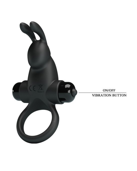 Ерекційне кільце - Pretty Love Vibrant Penis Ring I Black Ерекційне кільце - Pretty Love Vibrant Penis Ring I Black