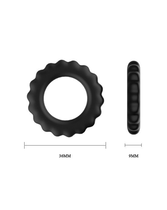Ерекційні кільця - Titan Cock Ring Set Blue
