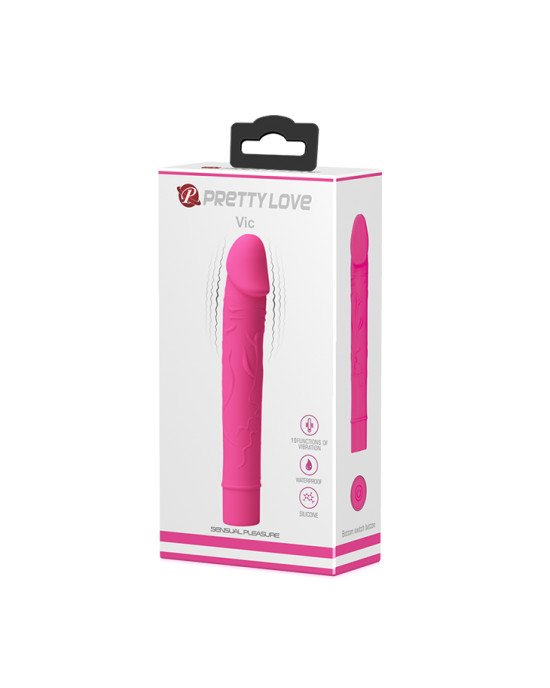 Вібратор - Pretty Love Vic Vibrator Pink Вібратор - Pretty Love Vic Vibrator Pink