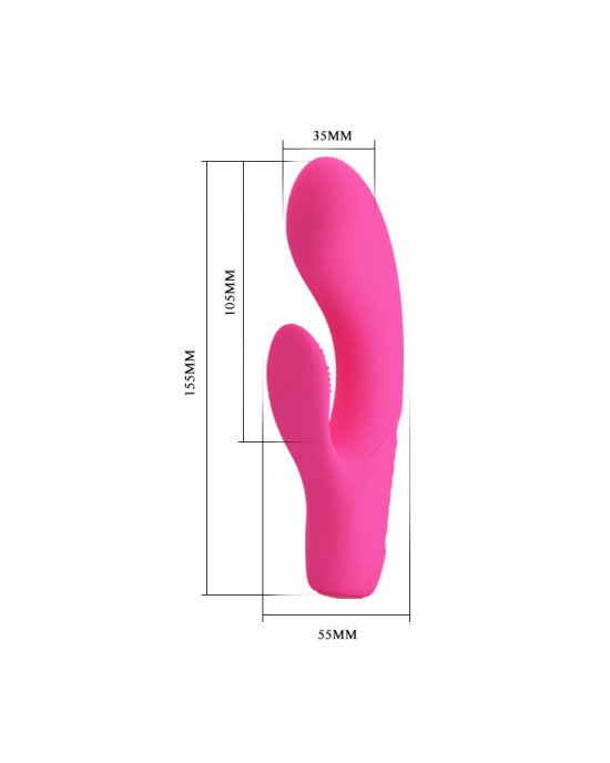Вібратор - Pretty Love Tim Vibrator Pink