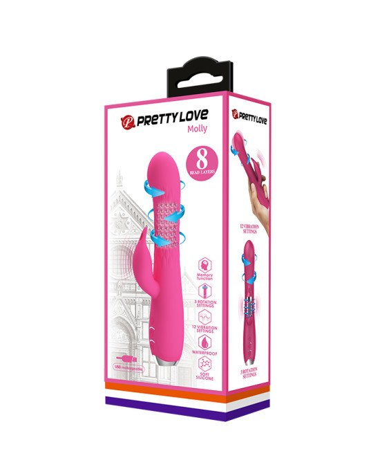 Вібратор - Pretty Love Molly Vibrator Pink Вібратор - Pretty Love Molly Vibrator Pink