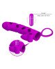 Насадка на член - Pretty Love Vibrating Penis Sleeve With Ball Strap 6 Насадка на член - Pretty Love Vibrating Penis Sleeve With Ball Strap 6