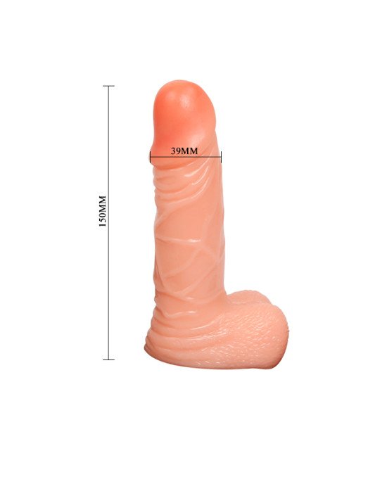 Страпон - Baile Passionate Harness, 15 см