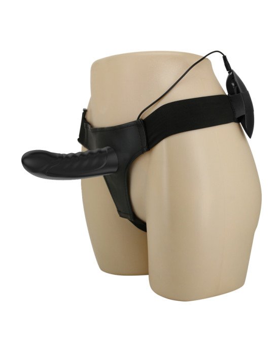 Страпон - Pretty Love Marvin Vibrating StrapOn Harness Black, 16.2 см Страпон - Pretty Love Marvin Vibrating StrapOn Harness Black, 16.2 см