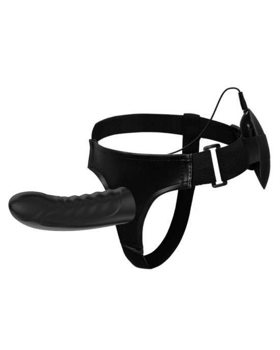 Страпон - Pretty Love Marvin Vibrating StrapOn Harness Black, 16.2 см Страпон - Pretty Love Marvin Vibrating StrapOn Harness Black, 16.2 см