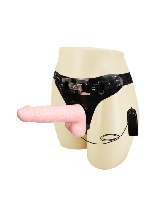 Страпон - Ultra Passionate Harness Vibrating, 16.5 см Страпон - Ultra Passionate Harness Vibrating, 16.5 см