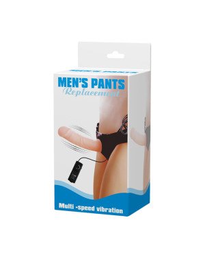 Страпон - Men's Pants Replacement Vibrating Strap On, 16,5 см