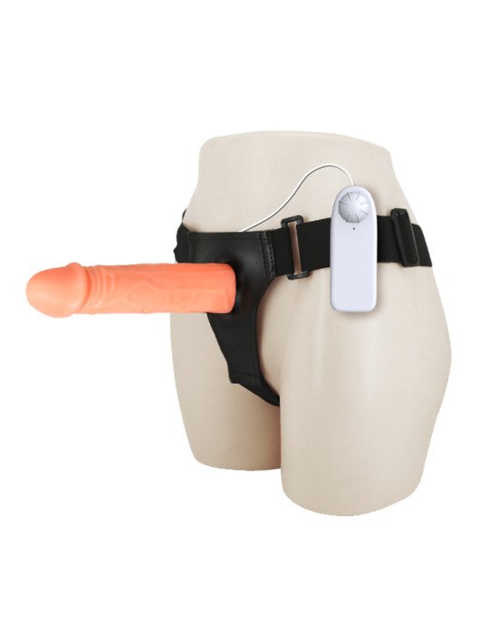 Страпон - Baile Jessica Strap On Vibrating, 17 см Страпон - Baile Jessica Strap On Vibrating, 17 см