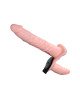 Жіночий страпон - Ultra Passionate Harness Doble Heads Flesh Vibrating Жіночий страпон - Ultra Passionate Harness Doble Heads Flesh Vibrating