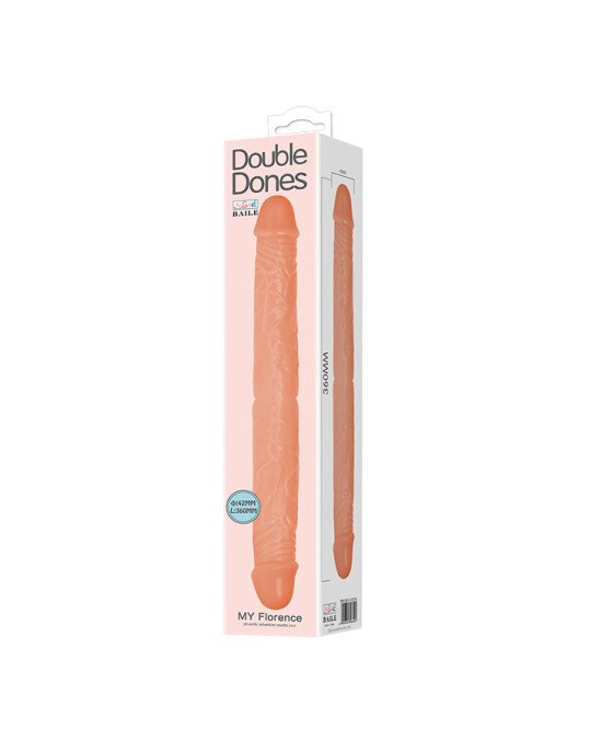 Двосторонній фалоімітатор - Double Dones My Florence Dildo, 36 см Двосторонній фалоімітатор - Double Dones My Florence Dildo, 36 см