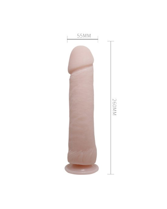 Фалоімітатор без мошонки - The Big Penis String Stimulation, 26 см Фалоімітатор без мошонки - The Big Penis String Stimulation, 26 см