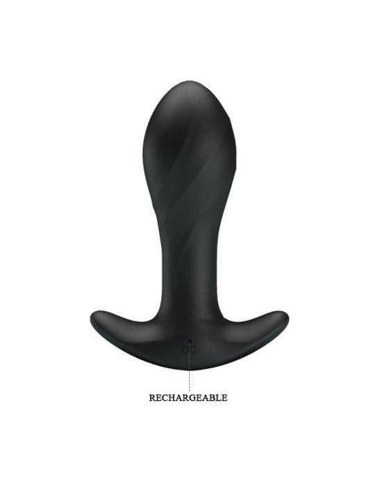 Анальна пробка - Pretty Love Anal Plug Massager Black Анальна пробка - Pretty Love Anal Plug Massager Black