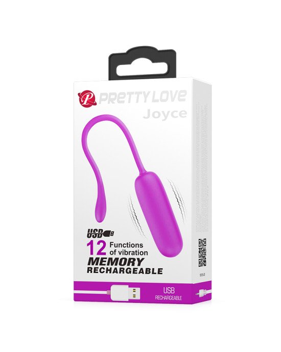 Віброяйце - Pretty Love Joyce Vibrating Egg Pink Віброяйце - Pretty Love Joyce Vibrating Egg Pink