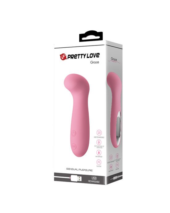 Стимулятор G-точки - Pretty Love Grace Vibrator Light Pink Стимулятор G-точки - Pretty Love Grace Vibrator Light Pink