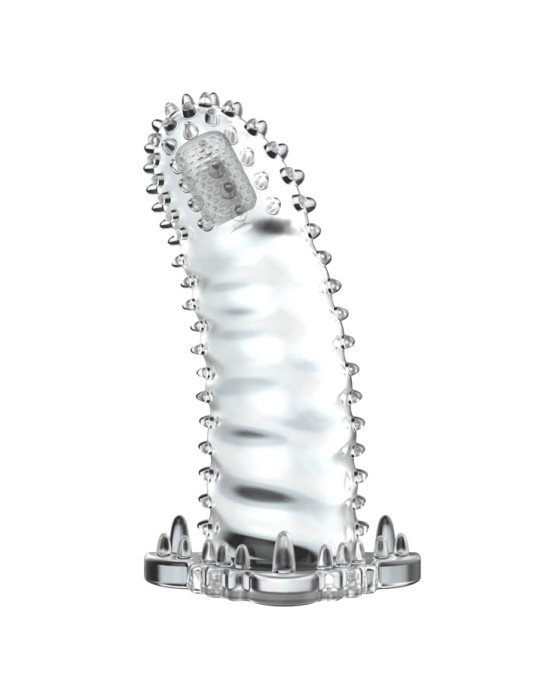 Насадка на член - Brave Man Vibrating Penis Sleeve Clear Насадка на член - Brave Man Vibrating Penis Sleeve Clear