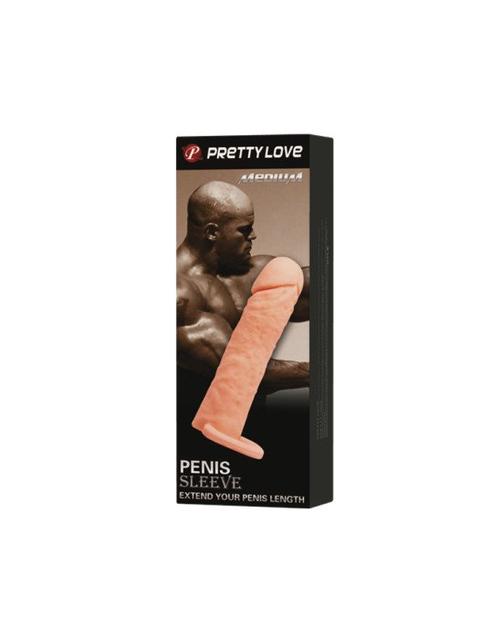 Насадка на член - Pretty Love Penis Sleeve Medium Flesh Насадка на член - Pretty Love Penis Sleeve Medium Flesh