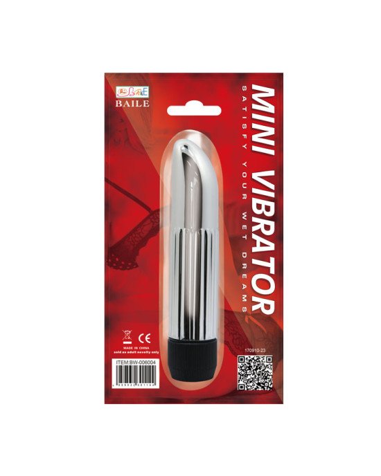 Класичний вібратор - Lady Finger Vibe Silver, 14 cm Класичний вібратор - Lady Finger Vibe Silver, 14 cm