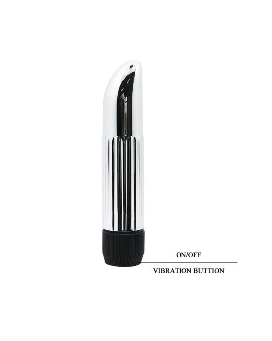 Класичний вібратор - Lady Finger Vibe Silver, 14 cm Класичний вібратор - Lady Finger Vibe Silver, 14 cm