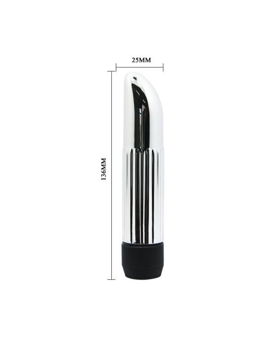 Класичний вібратор - Lady Finger Vibe Silver, 14 cm Класичний вібратор - Lady Finger Vibe Silver, 14 cm