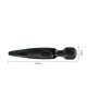 Вібромасажер - Power Wand Massager Black Вібромасажер - Power Wand Massager Black