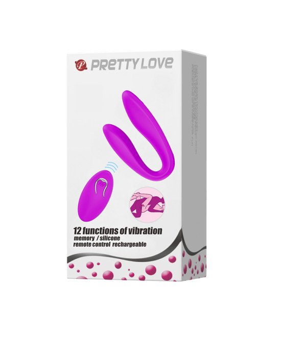 Вібратор - Pretty Love Letitia Stimulator Purple