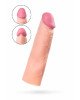 Насадка на член Toyfa A-Toys, SoftSkin, тілесний, 16,5 см Насадка на член Toyfa A-Toys, SoftSkin, тілесний, 16,5 см