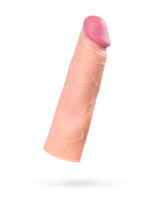 Насадка на член Toyfa A-Toys, SoftSkin, тілесний, 16,5 см Насадка на член Toyfa A-Toys, SoftSkin, тілесний, 16,5 см