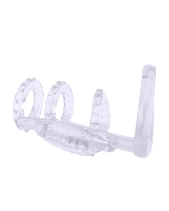 Насадка на член - Get Lock Vibrating Cock Cage Clear Насадка на член - Get Lock Vibrating Cock Cage Clear