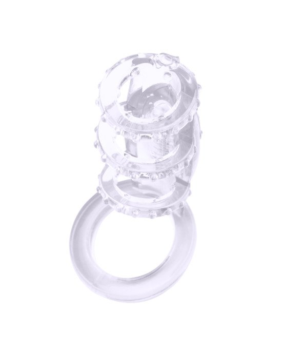 Насадка на член - Get Lock Vibrating Cock Cage Clear Насадка на член - Get Lock Vibrating Cock Cage Clear