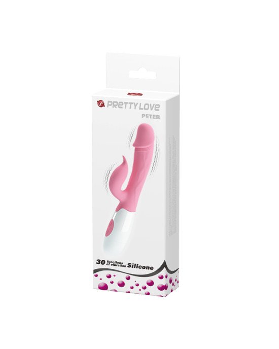 Вібратор - Pretty Love Peter Vibrator Pink Вібратор - Pretty Love Peter Vibrator Pink