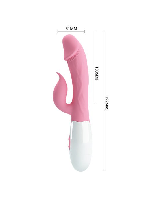 Вібратор - Pretty Love Peter Vibrator Pink Вібратор - Pretty Love Peter Vibrator Pink