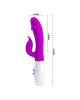 Вібратор - Pretty Love Peter Vibrator Purple Вібратор - Pretty Love Peter Vibrator Purple