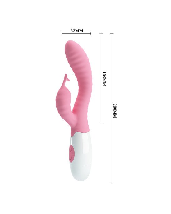 Вібратор - Pretty Love Hyman Vibrator Pink Вібратор - Pretty Love Hyman Vibrator Pink