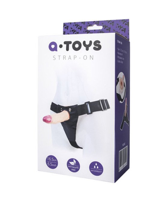 Страпон-насадка на кріпленні Toyfa A-Toys, PVC, тілесний, 18 см Страпон-насадка на кріпленні Toyfa A-Toys, PVC, тілесний, 18 см