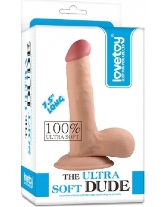 Фалоімітатор - The Ultra Soft Dude 7.5 Фалоімітатор - The Ultra Soft Dude 7.5